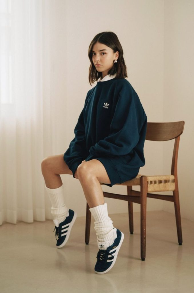addidas soulier et addidas sweatshirt
